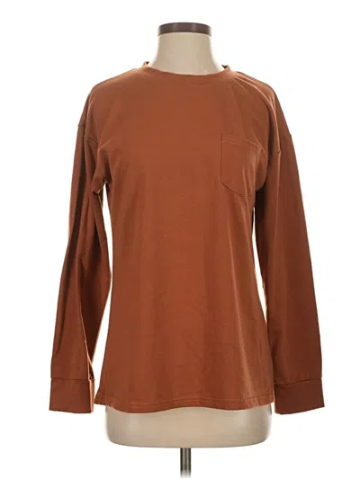 Pre-owned Unbranded Pullover Sweater In Brown