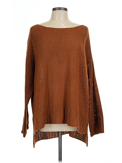 Pre-owned Unbranded Pullover Sweater In Brown