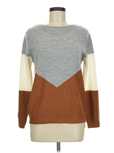 Pre-owned Unbranded Pullover Sweater In Brown