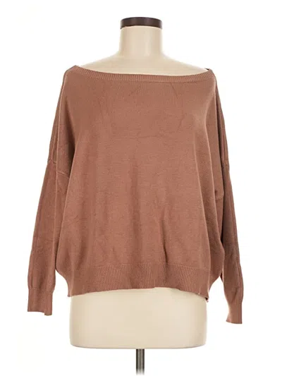 Pre-owned Unbranded Pullover Sweater In Brown