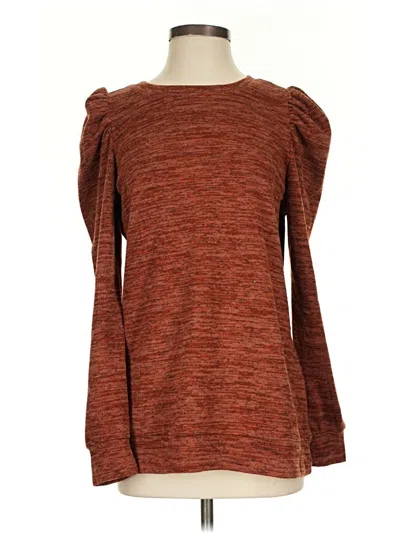 Pre-owned Unbranded Pullover Sweater In Brown