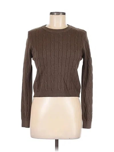 Pre-owned Unbranded Pullover Sweater In Brown