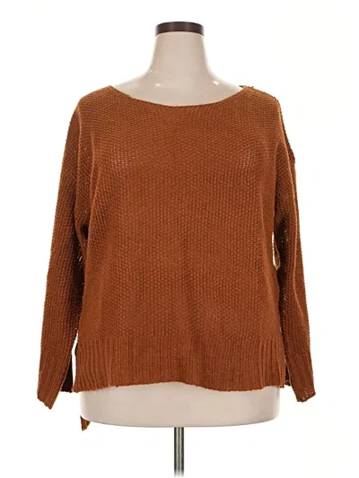 Pre-owned Unbranded Pullover Sweater In Brown