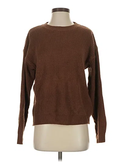Pre-owned Unbranded Pullover Sweater In Brown