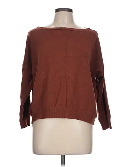 Pre-owned Unbranded Pullover Sweater In Brown