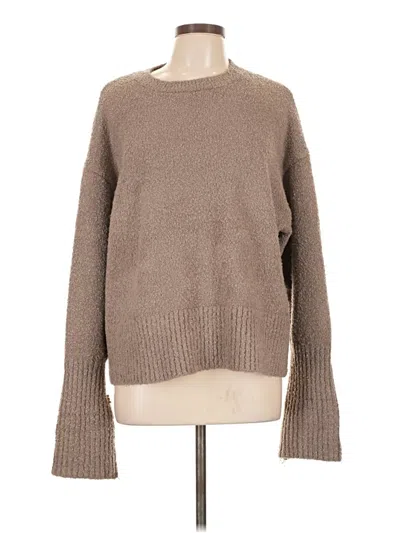 Pre-owned Unbranded Pullover Sweater In Brown