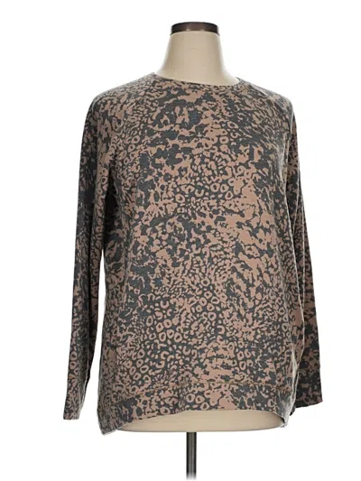 Pre-owned Unbranded Pullover Sweater In Brown