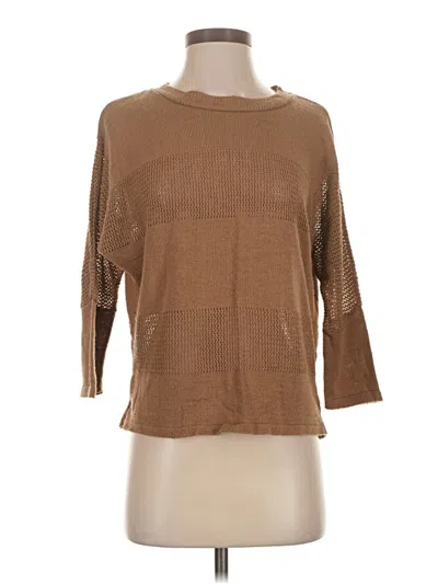 Pre-owned Unbranded Pullover Sweater In Brown