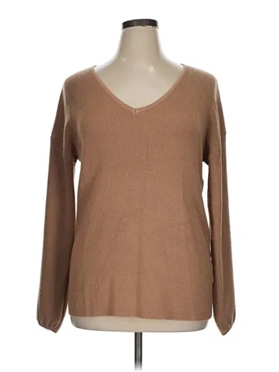 Pre-owned Unbranded Pullover Sweater In Brown