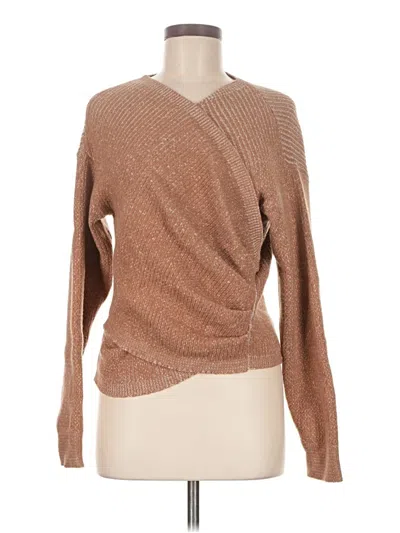 Pre-owned Unbranded Pullover Sweater In Brown
