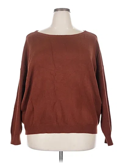 Pre-owned Unbranded Pullover Sweater In Brown