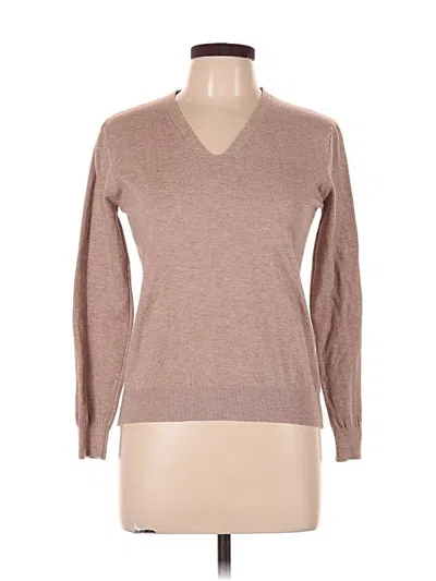 Pre-owned Unbranded Pullover Sweater In Brown