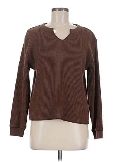 Pre-owned Unbranded Pullover Sweater In Brown