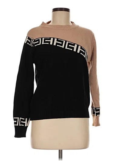 Pre-owned Unbranded Pullover Sweater In Brown