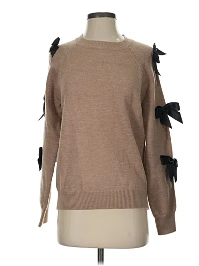 Pre-owned Unbranded Pullover Sweater In Brown