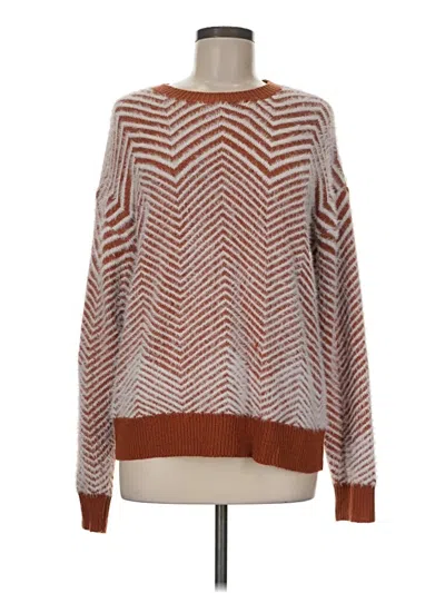 Pre-owned Unbranded Pullover Sweater In Brown