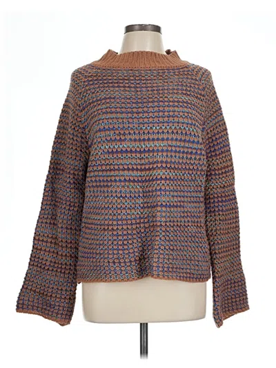 Pre-owned Unbranded Pullover Sweater In Brown