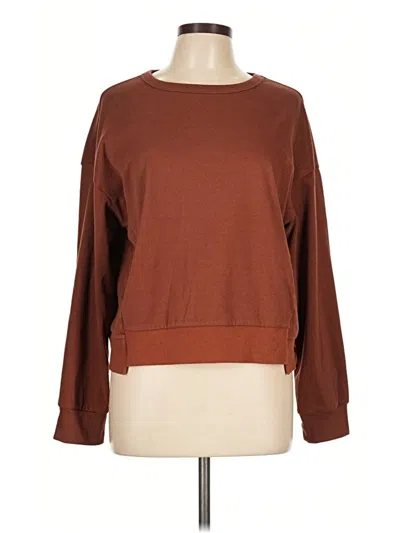 Pre-owned Unbranded Pullover Sweater In Brown
