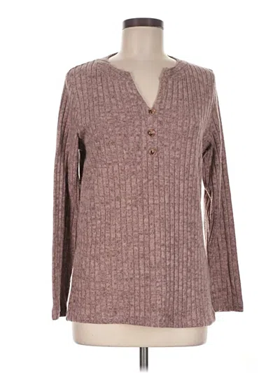 Pre-owned Unbranded Pullover Sweater In Brown