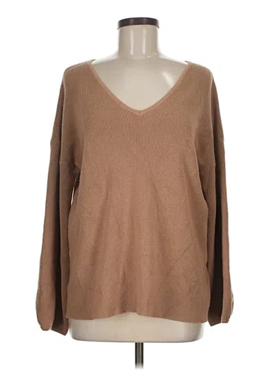 Pre-owned Unbranded Pullover Sweater In Brown