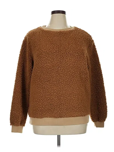 Pre-owned Unbranded Pullover Sweater In Brown