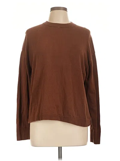 Pre-owned Unbranded Pullover Sweater In Brown