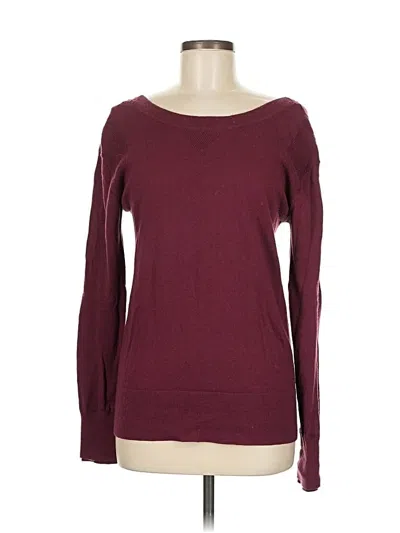 Pre-owned Unbranded Pullover Sweater In Burgundy