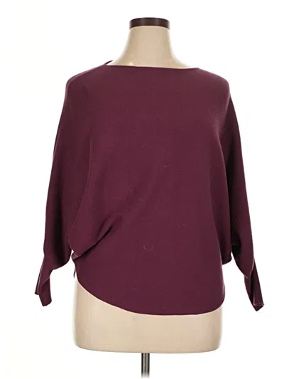 Pre-owned Unbranded Pullover Sweater In Burgundy