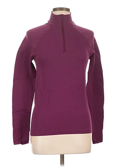 Pre-owned Unbranded Pullover Sweater In Burgundy
