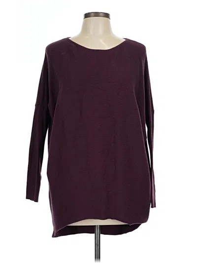 Pre-owned Unbranded Pullover Sweater In Burgundy