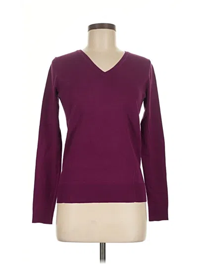Pre-owned Unbranded Pullover Sweater In Burgundy