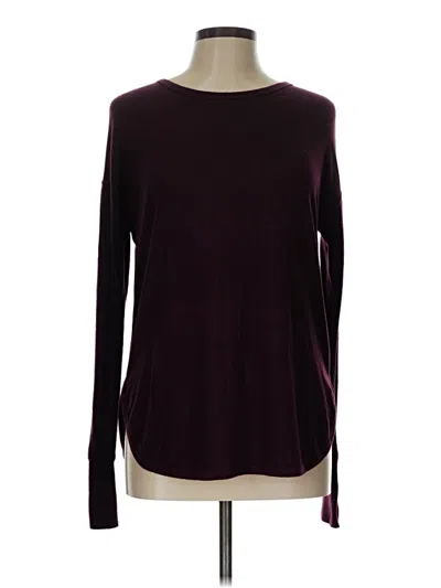 Pre-owned Unbranded Pullover Sweater In Burgundy