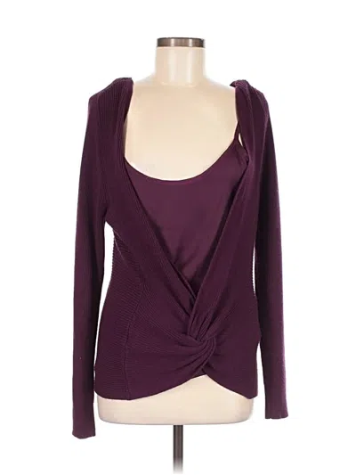 Pre-owned Unbranded Pullover Sweater In Burgundy