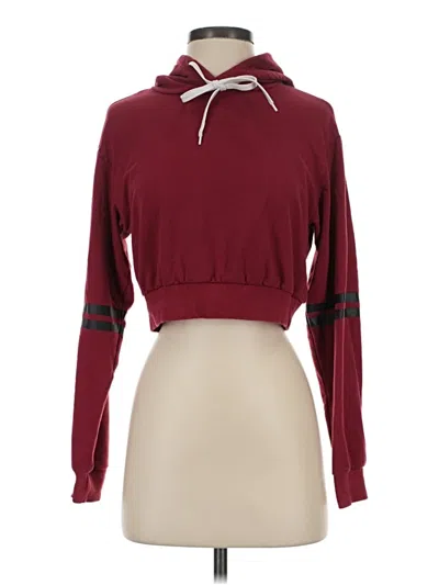 Pre-owned Unbranded Pullover Sweater In Burgundy