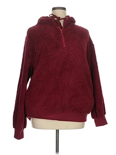 Pre-owned Unbranded Pullover Sweater In Burgundy