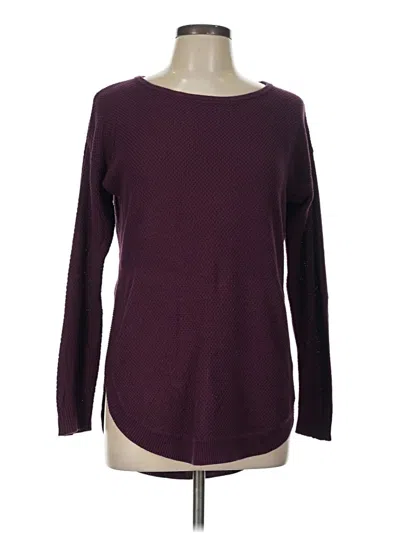 Pre-owned Unbranded Pullover Sweater In Burgundy
