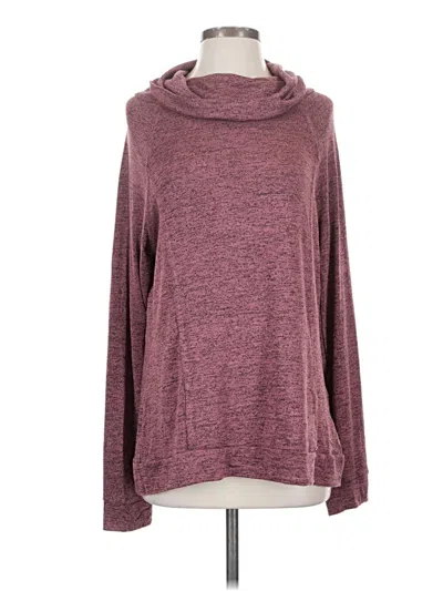 Pre-owned Unbranded Pullover Sweater In Burgundy