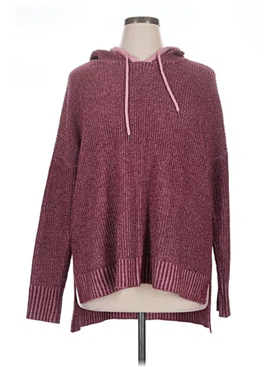 Pre-owned Unbranded Pullover Sweater In Burgundy