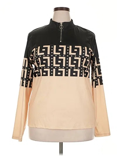 Pre-owned Unbranded Pullover Sweater In Gold