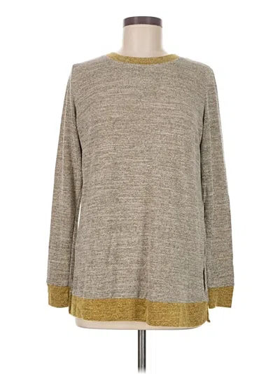 Pre-owned Unbranded Pullover Sweater In Gold