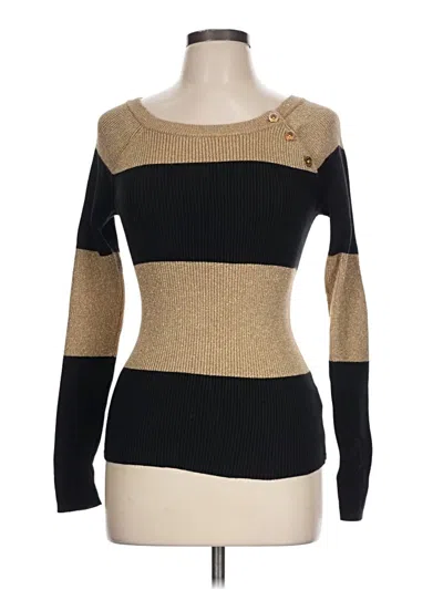 Pre-owned Unbranded Pullover Sweater In Gold