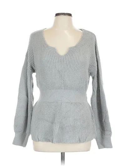 Pre-owned Unbranded Pullover Sweater In Gray