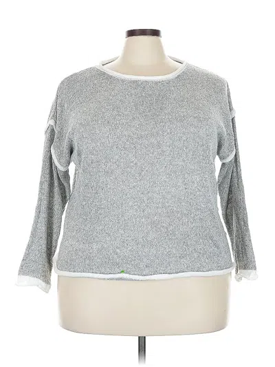 Pre-owned Unbranded Pullover Sweater In Gray