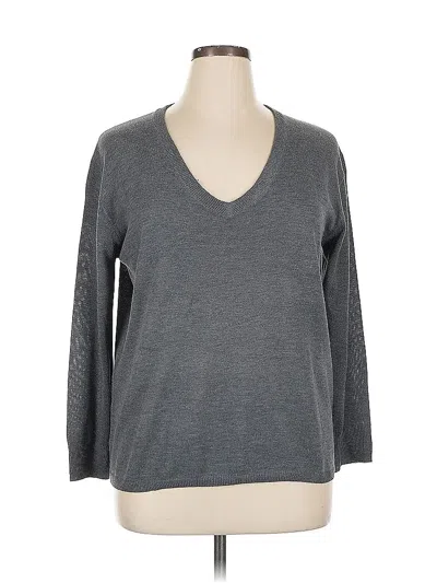 Pre-owned Unbranded Pullover Sweater In Gray