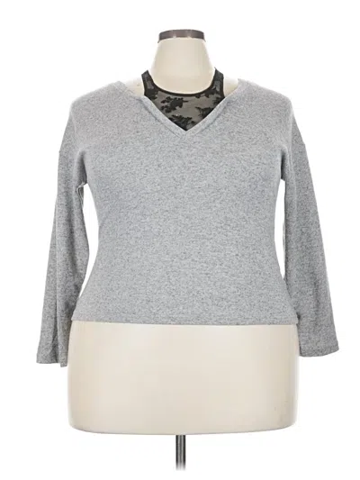 Pre-owned Unbranded Pullover Sweater In Gray
