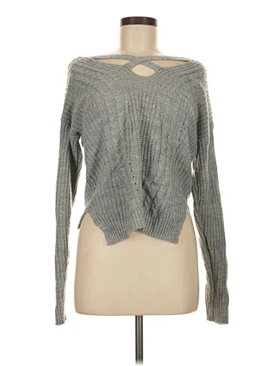 Pre-owned Unbranded Pullover Sweater In Gray