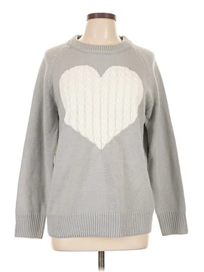 Pre-owned Unbranded Pullover Sweater In Gray