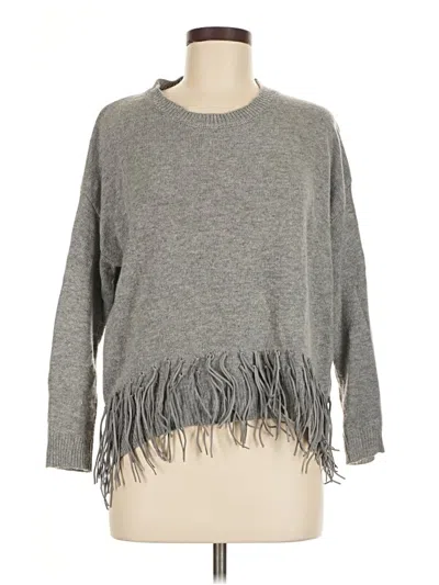 Pre-owned Unbranded Pullover Sweater In Gray