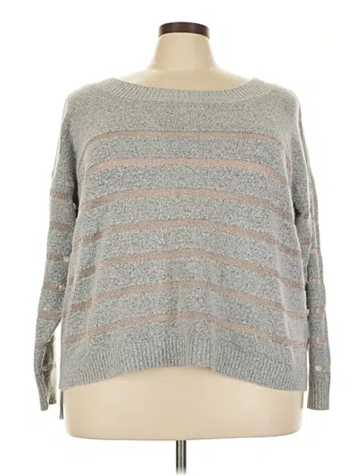 Pre-owned Unbranded Pullover Sweater In Gray
