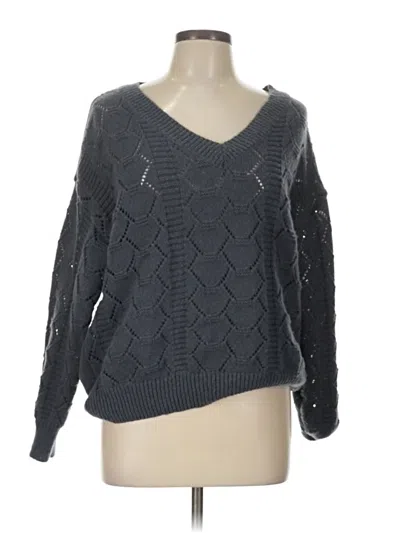 Pre-owned Unbranded Pullover Sweater In Gray